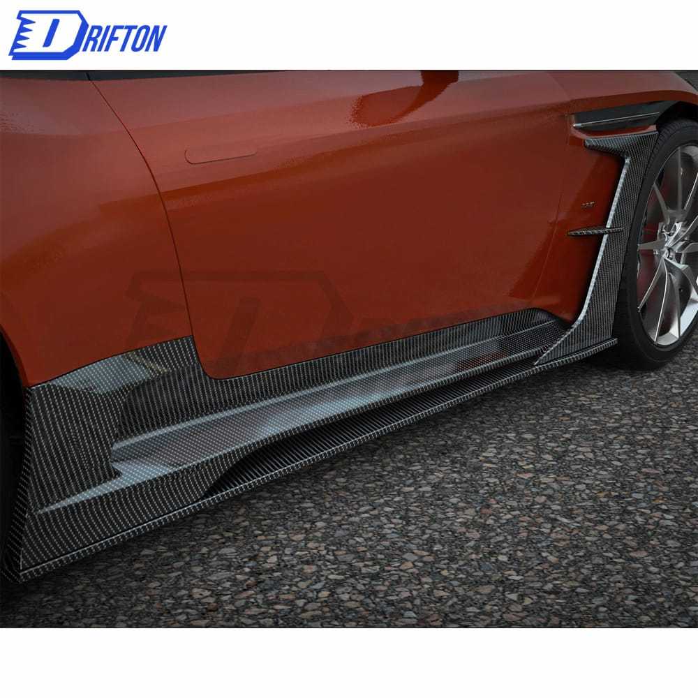 Paketchz Style Dry Carbon Fiber Front Fender Trim For Aston Martin DB11
