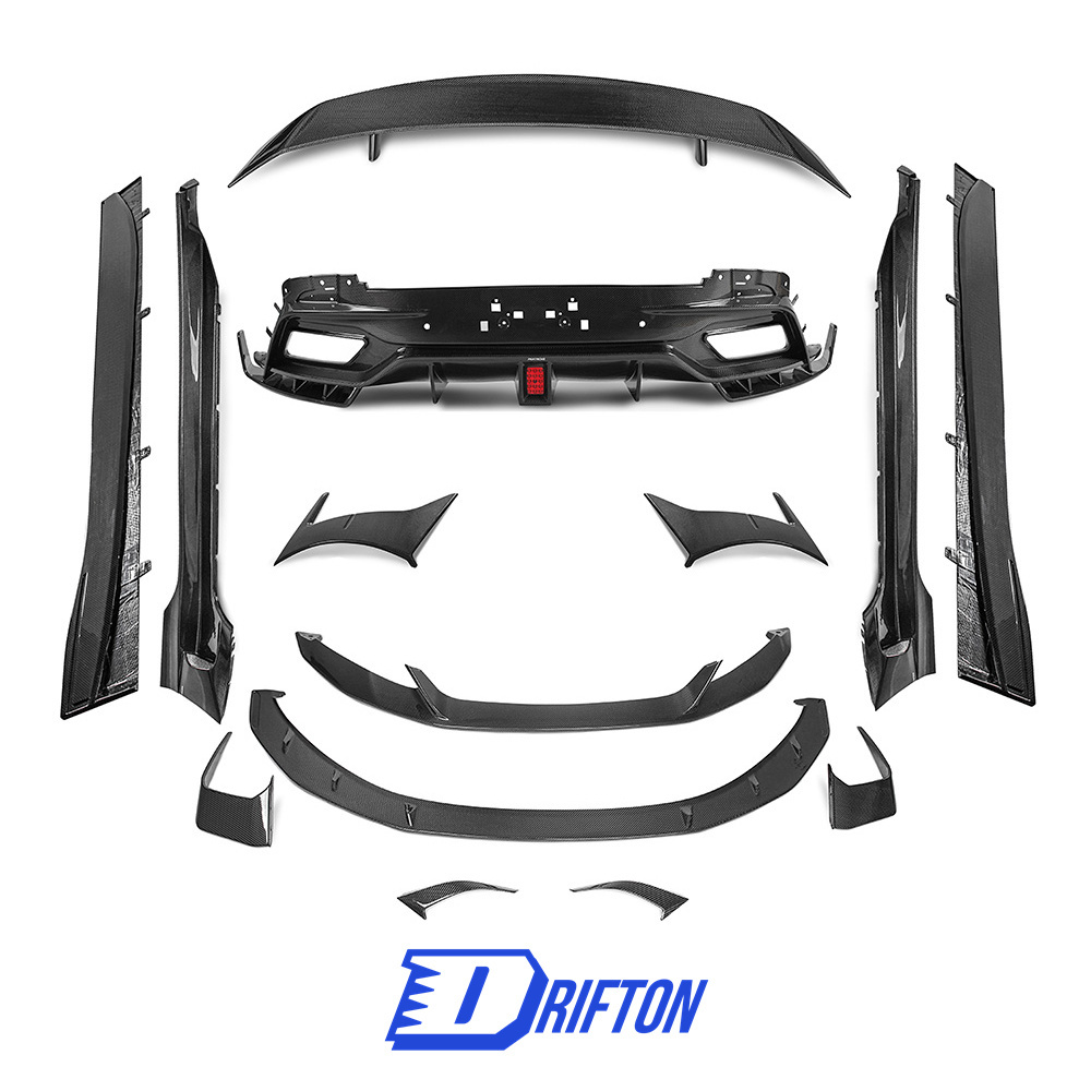 Paketchz Style Dry Carbon Fiber Aero Body Kit For Aston Martin DB11