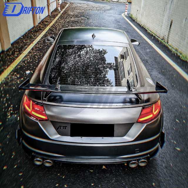 WS Style Dry Carbon Fiber Rear Spoiler For Audi TT TTS TTRS 2015-2022