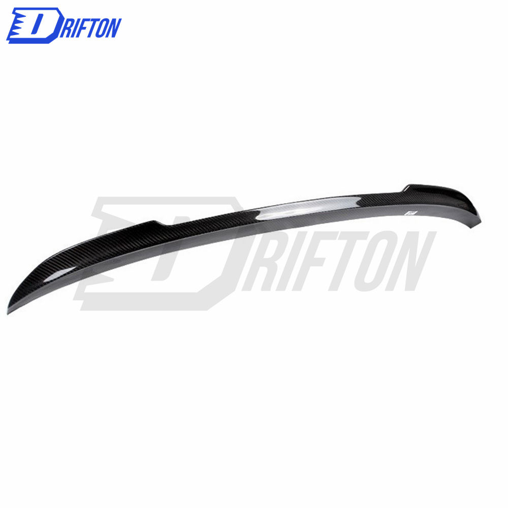 CS Style Carbon Fiber Rear Spoiler Trunkg Wing For BMW 5 Series F10 F18 2010-2016