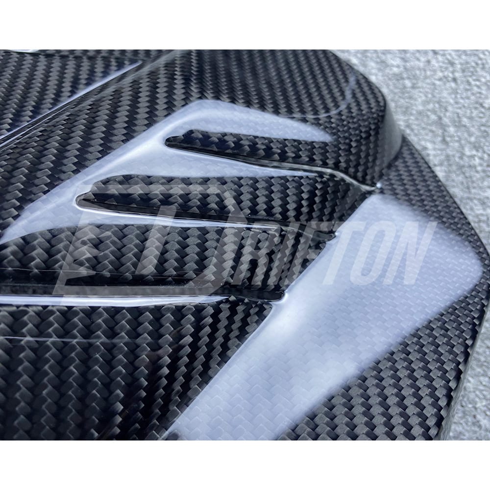 Dry Carbon Fiber Engine Cover For BMW 5 Series F10 M5 F12 F13 F06 M6 2010-2016