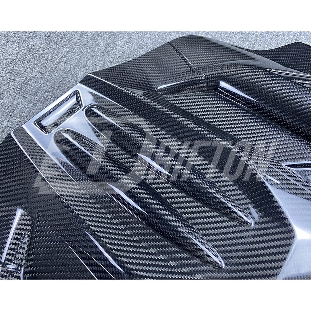 Dry Carbon Fiber Engine Cover For BMW 5 Series F10 M5 F12 F13 F06 M6 2010-2016