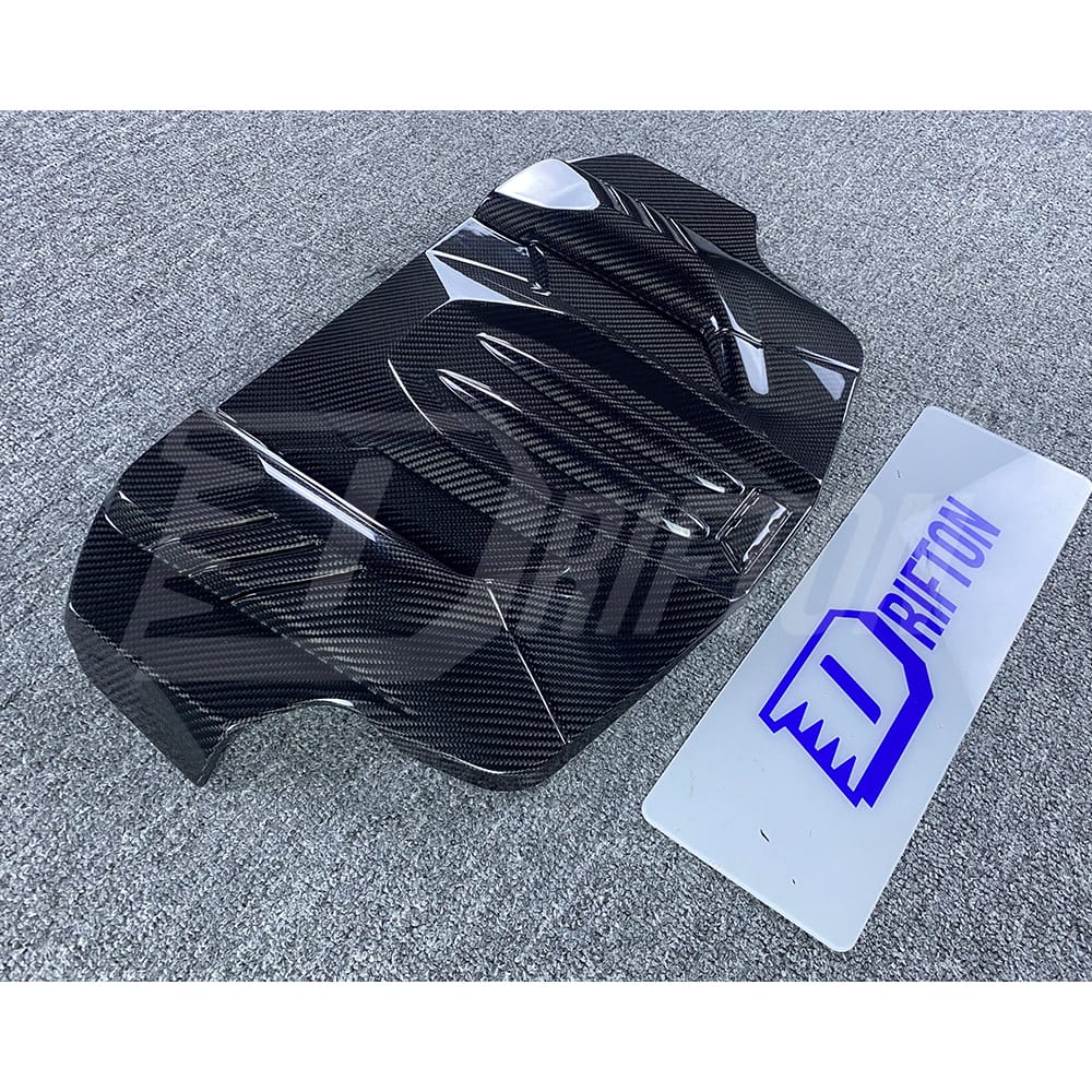 Dry Carbon Fiber Engine Cover For BMW 5 Series F10 M5 F12 F13 F06 M6 2010-2016