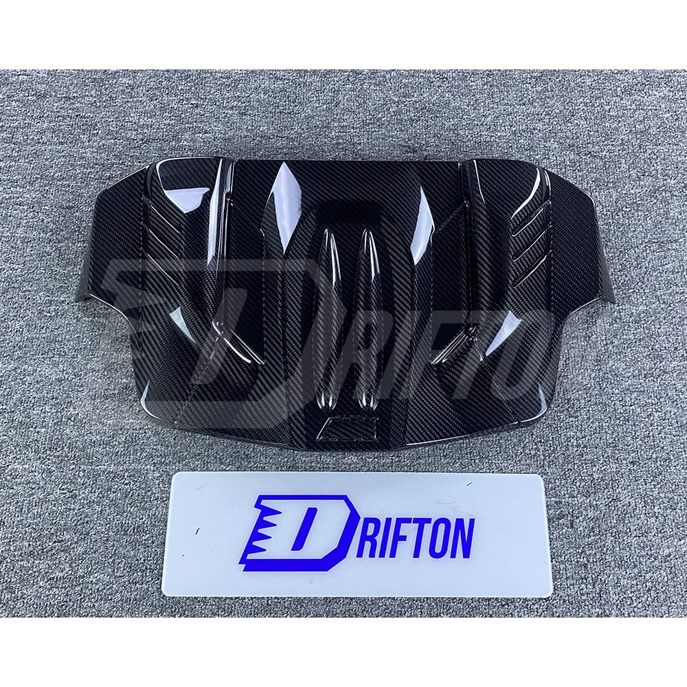 Dry Carbon Fiber Engine Cover For BMW 5 Series F10 M5 F12 F13 F06 M6 2010-2016