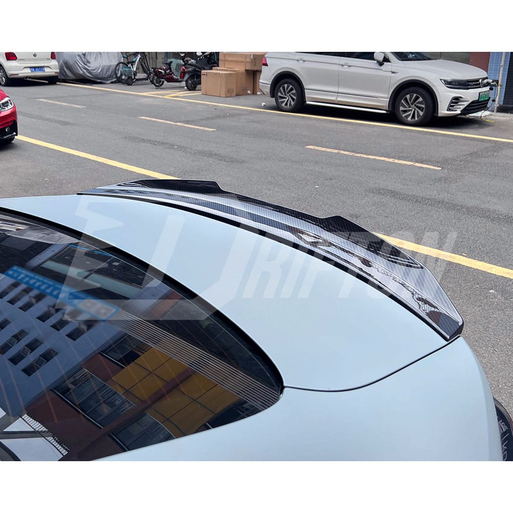 PSM Style Dry Carbon Fiber Rear Trunk Spoiler For BMW 4 Seires G22 G82 2021-2024