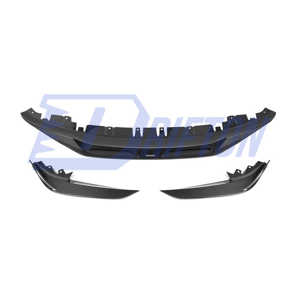SQ Style Dry Carbon Fiber Front Lip For BMW 4 Seires G26 2021-2024