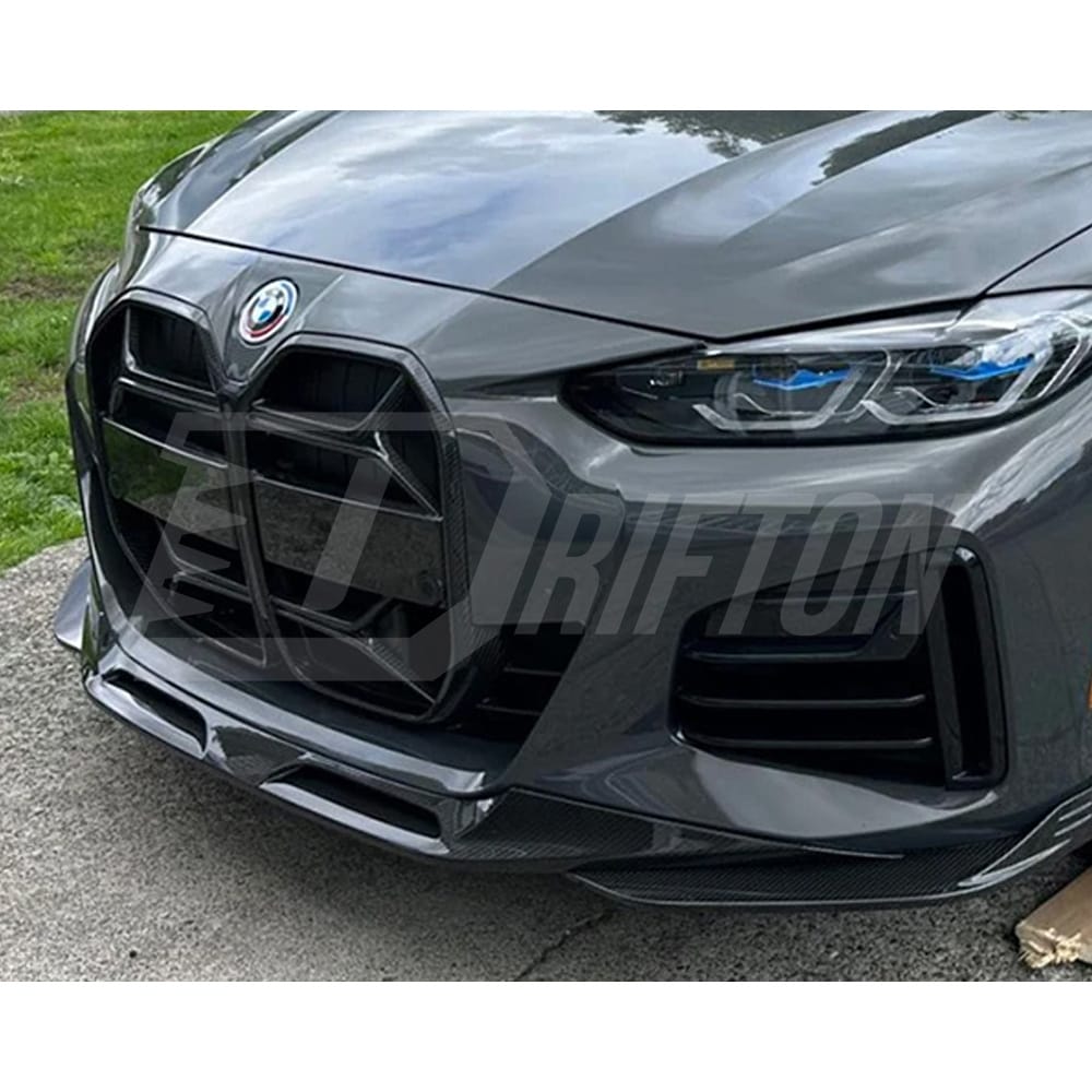 SQ Style Dry Carbon Fiber Front Lip For BMW 4 Seires G26 2021-2024