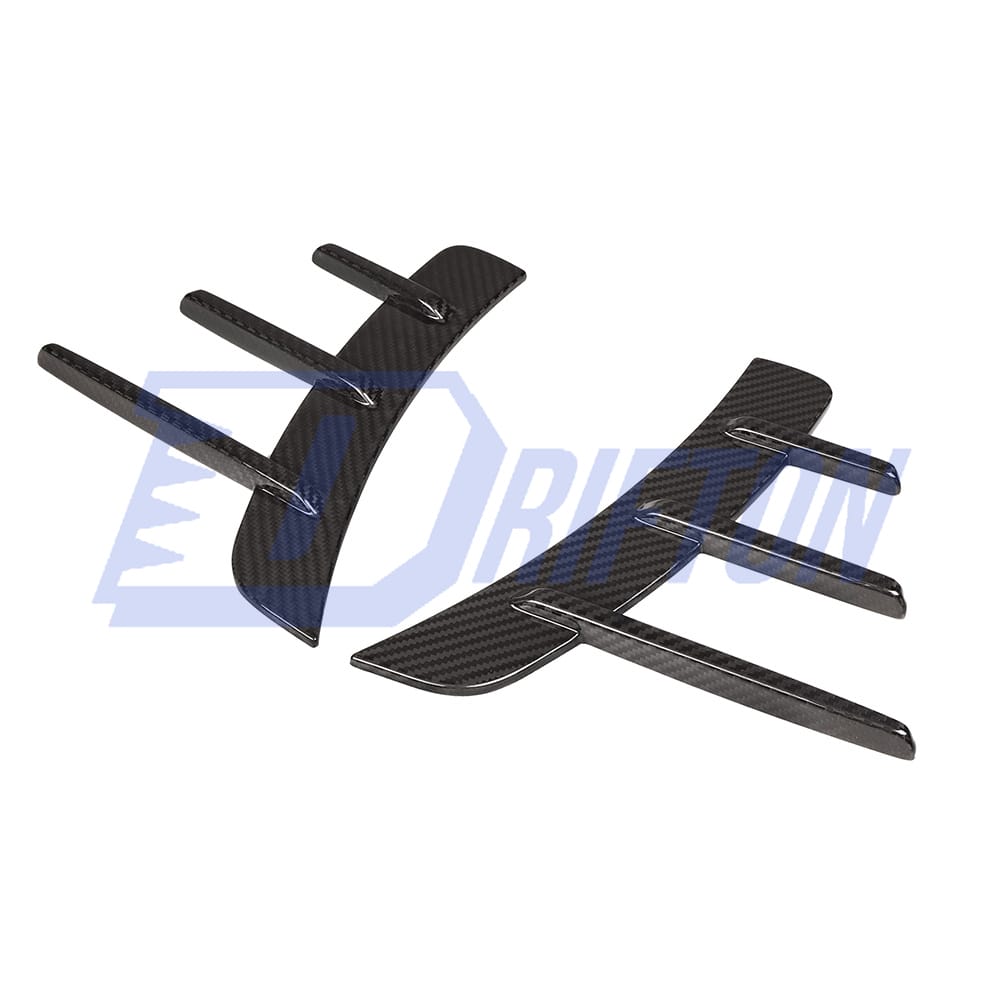 SQ Style Dry Carbon Fiber Rear Fender Trim For BMW 4 Seires G22 G23 2021-2024