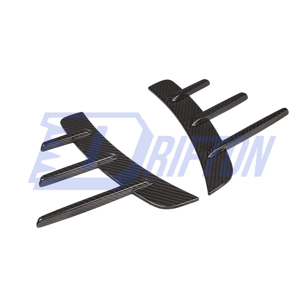 SQ Style Dry Carbon Fiber Rear Fender Trim For BMW 4 Seires G22 G23 2021-2024