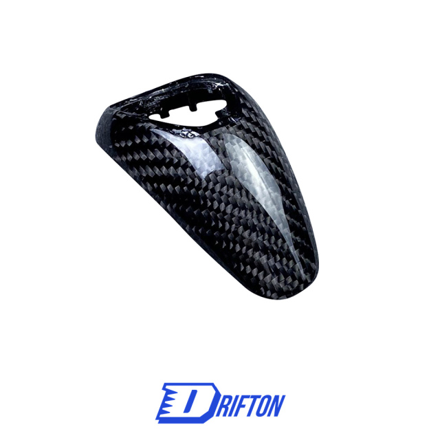 Carbon Fiber Interior Gear Knob Cover Replacement For BMW 5 Series F10 M5 2010-2016