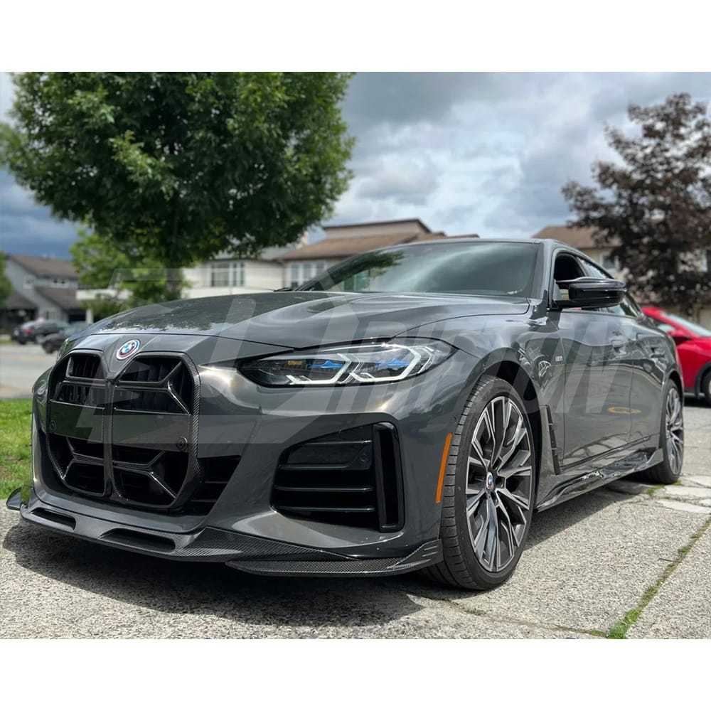 SQ Style Dry Carbon Fiber Front Lip For BMW 4 Seires G26 2021-2024