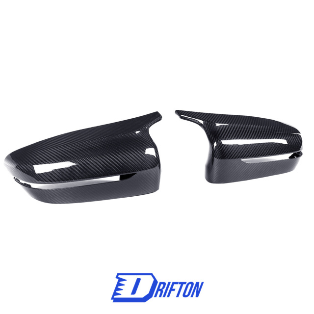 M5 Style Dry Carbon Fiber Mirror Cap For BMW 4 Seires G22 G23 G26 2021-2024