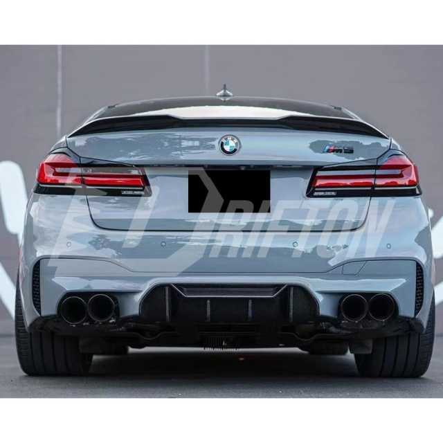 MP Style Dry Carbon Fiber Rear Diffuser For BMW 5 Series F90 M5 2017-2023