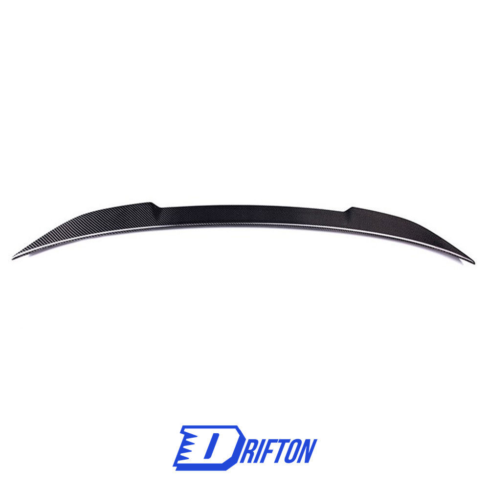 CS Style Carbon Fiber Rear Spoiler Trunkg Wing For BMW 5 Series F10 F18 2010-2016