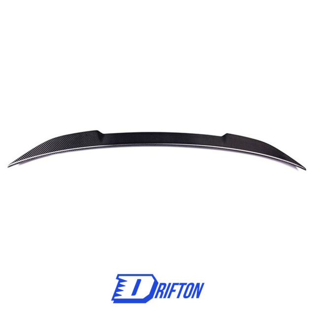 CS Style Carbon Fiber Rear Spoiler Trunkg Wing For BMW 5 Series F10 F18 2010-2016