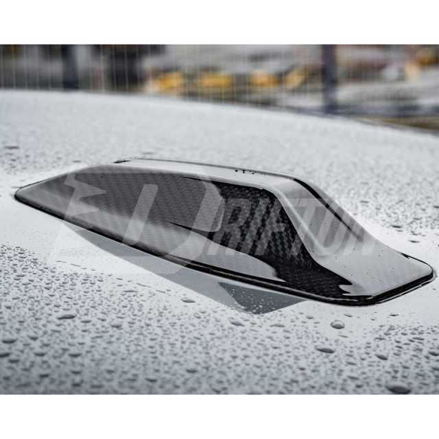 Dry Carbon Fiber Shark Fin Antenna Cover For BMW 4 Seires G26 2021-2024