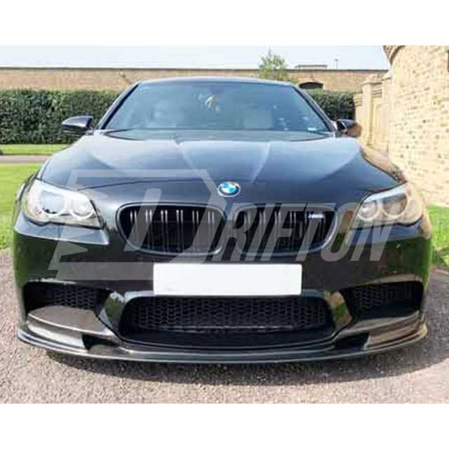 3D Style Carbon Fiber Front Lip For BMW 5 Series F10 M5 2010-2016