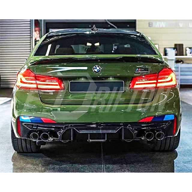 MP Style Carbon Fiber Rear Diffuser For BMW 5 Series F90 M5 2017-2023