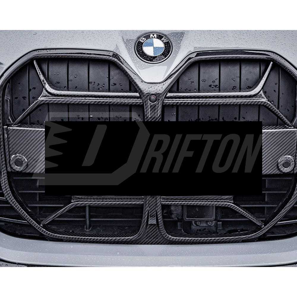 CSL Style Dry Carbon Fiber Front Grille For BMW 4 Seires G22 G23 2021-2024