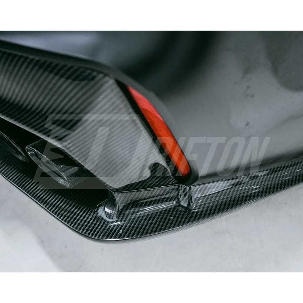 3D Style Dry Carbon Fiber Rear Diffuser For BMW 5 Series F90 M5 2017-2023