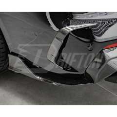 Dry Carbon Fiber Rear Bumper Canards For BMW 4 Seires G22 G23 2021-2024