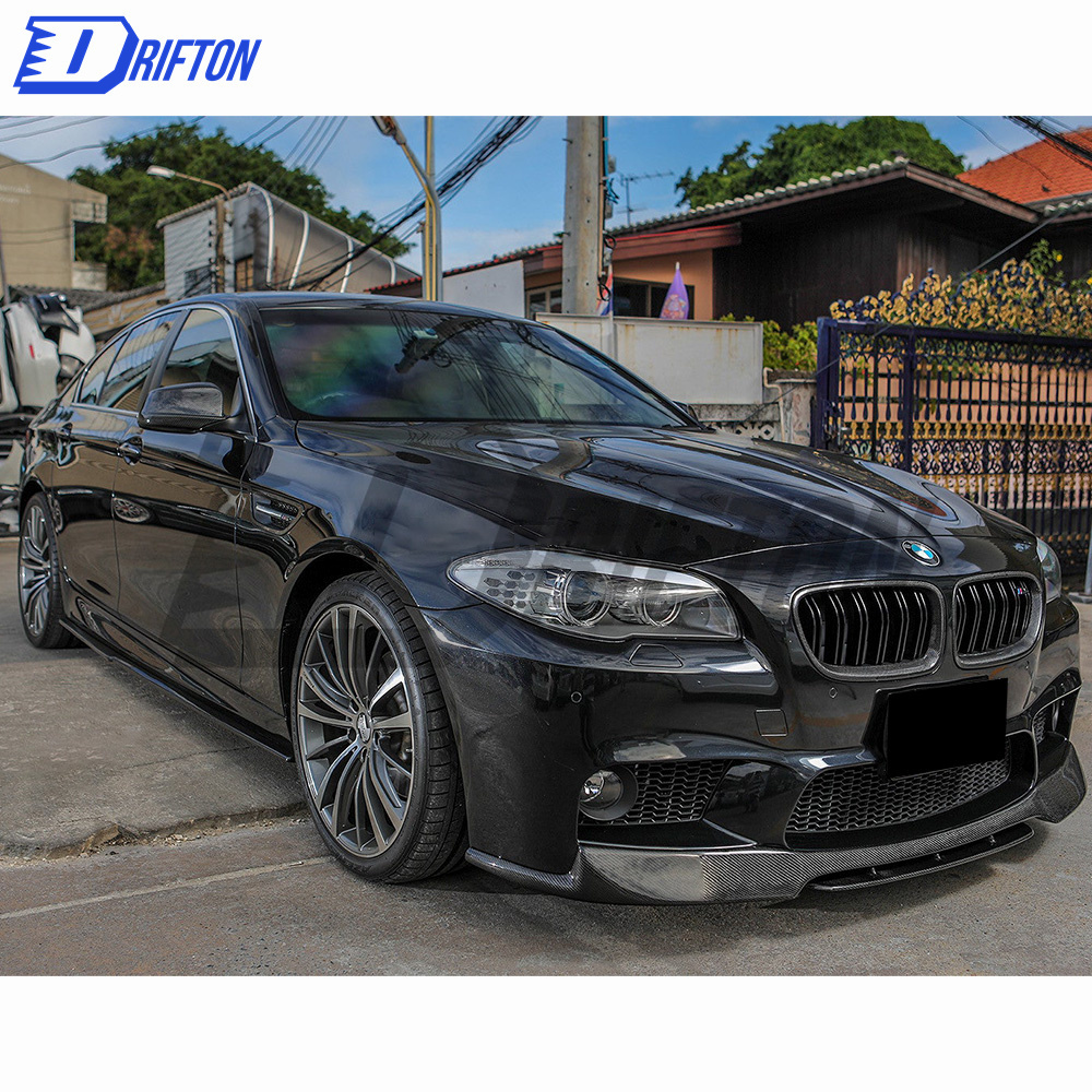 Vorstei Style Carbon Fiber Front Lip For 5 Series F10 F18 2010-2016