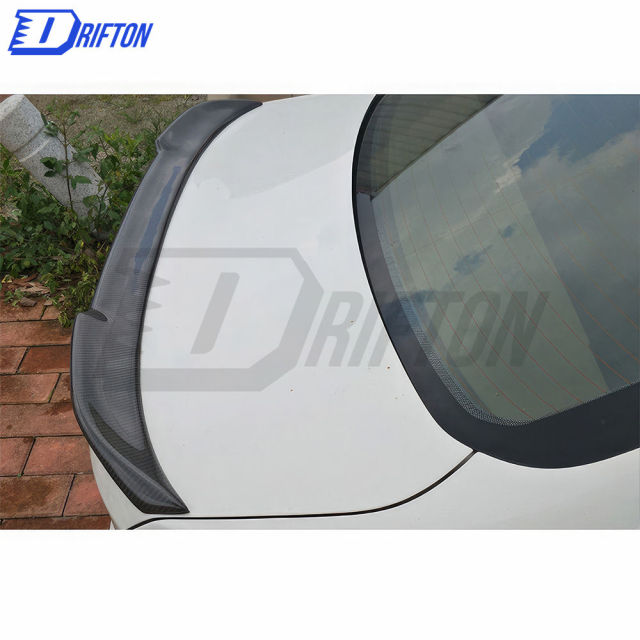 CS Style Carbon Fiber Rear Spoiler Trunkg Wing For BMW 5 Series F10 F18 2010-2016