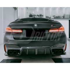 3D Style Dry Carbon Fiber Rear Diffuser For BMW 5 Series F90 M5 2017-2023