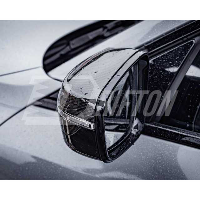M4 Style Dry Carbon Fiber Mirror Cap For BMW 4 Seires G22 G23 G26 2021-2024