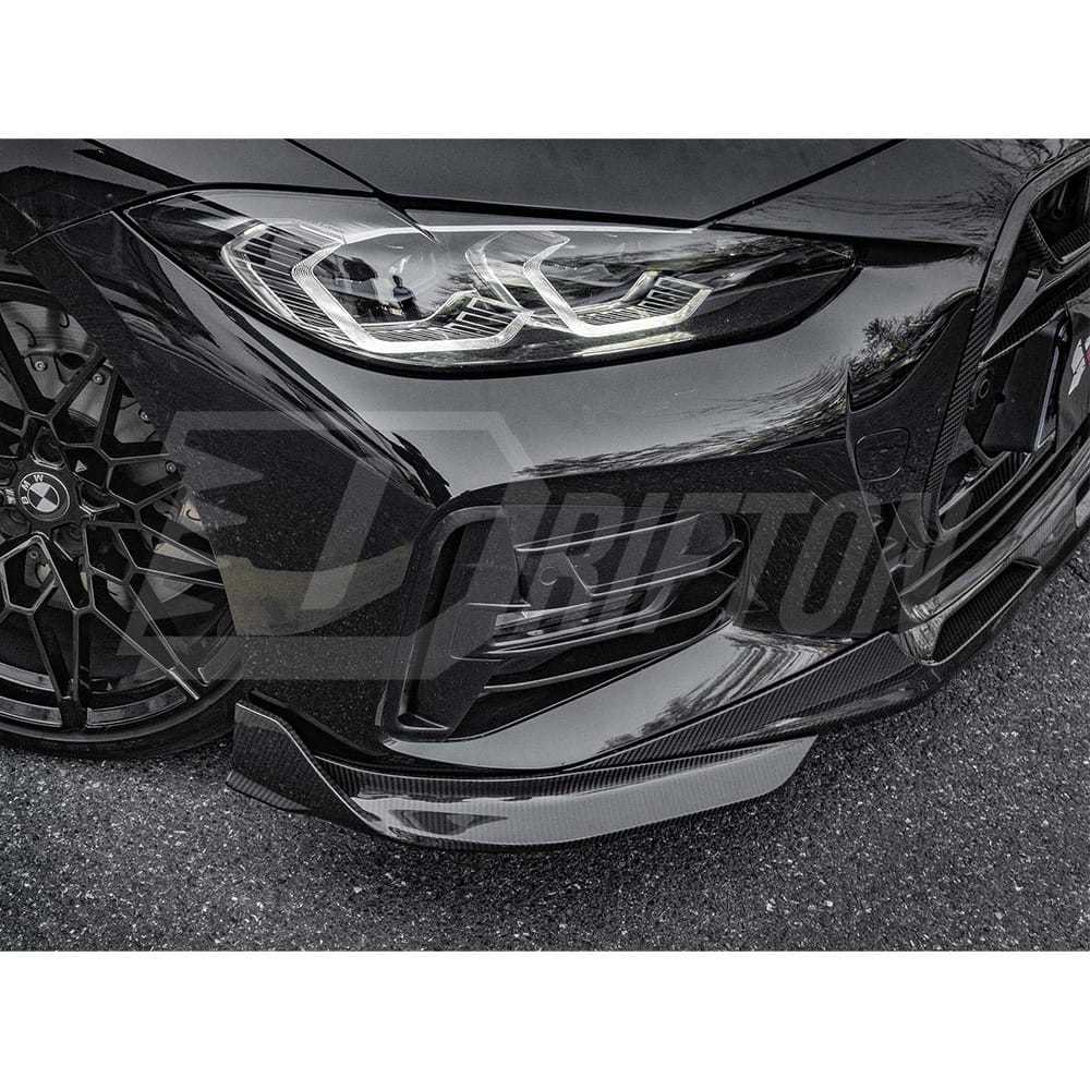 SQ Style Dry Carbon Fiber Front Lip For BMW 4 Seires G22 G23 2021-2024