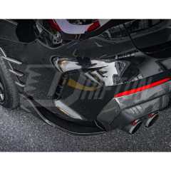 SQ Style Dry Carbon Fiber Rear Diffuser For BMW 4 Seires G22 G23 2021-2024
