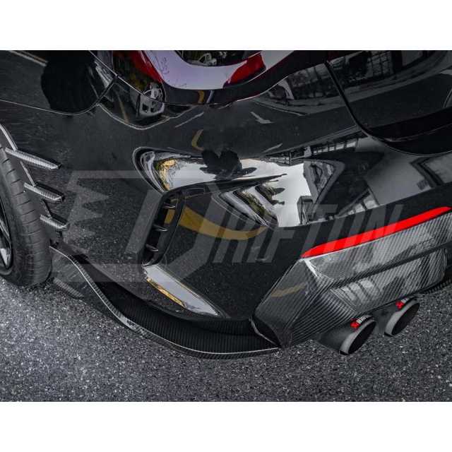 SQ Style Dry Carbon Fiber Rear Diffuser For BMW 4 Seires G22 G23 2021-2024