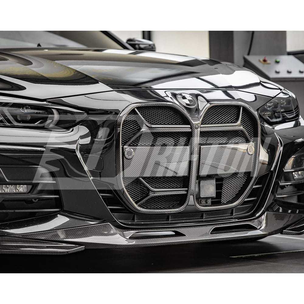 CSL Style Dry Carbon Fiber Front Grille For BMW 4 Seires G22 G23 2021-2024