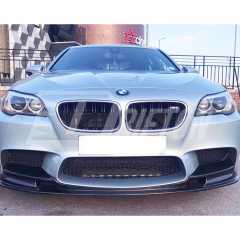 3D Style Carbon Fiber Front Lip For BMW 5 Series F10 M5 2010-2016