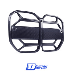 CSL Style Dry Carbon Fiber Front Grille For BMW 4 Seires G22 G23 2021-2024