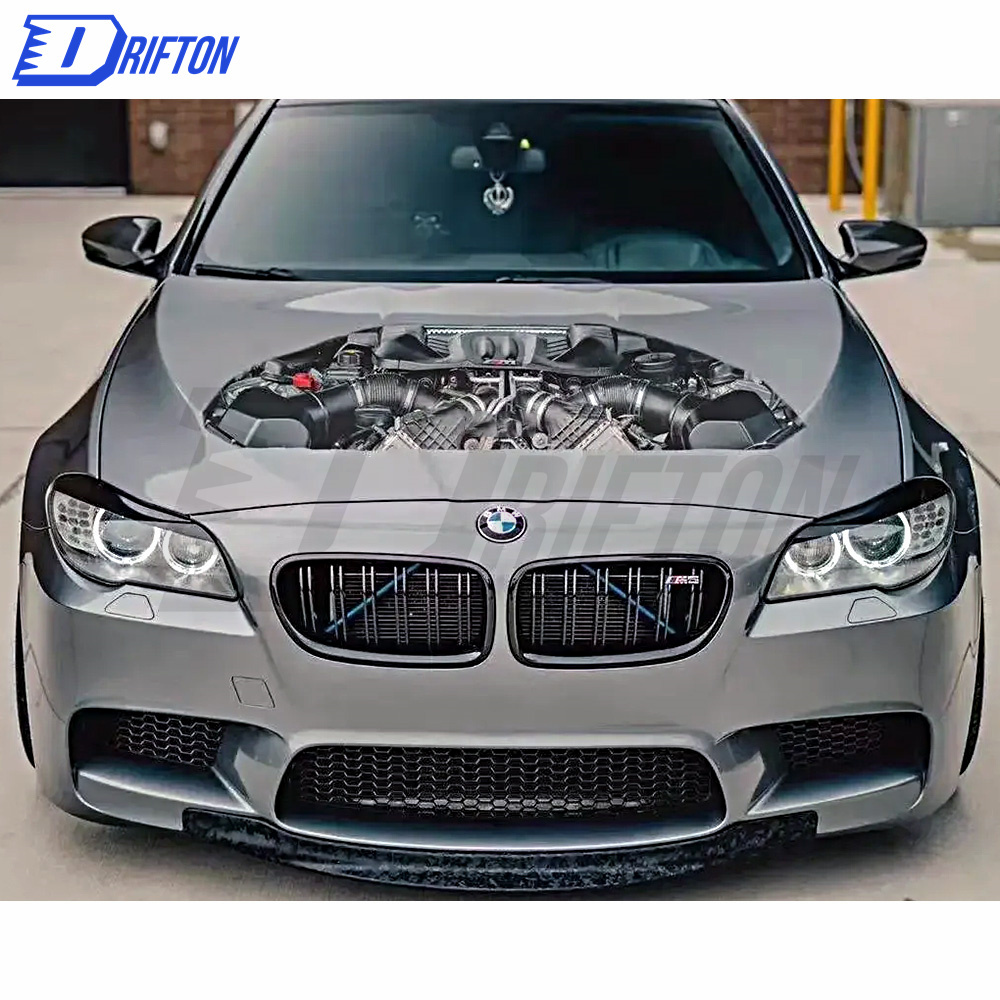RKP Style Carbon Fiber Front Lip For BMW 5 Series F10 M5 2010-2016