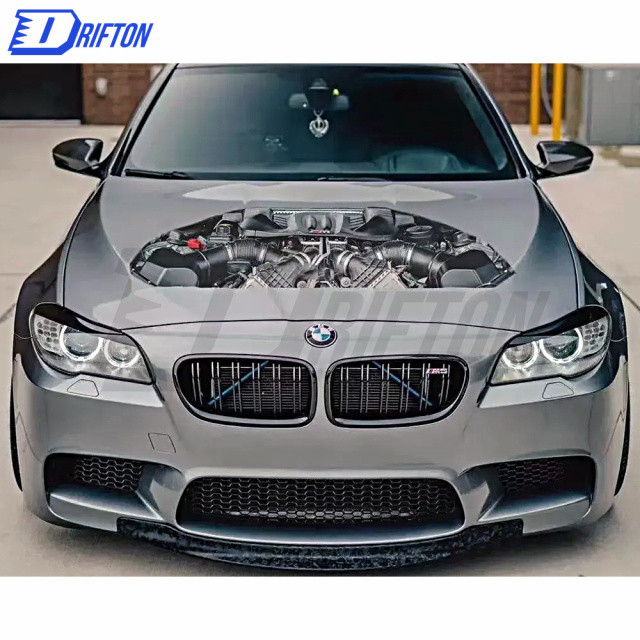 RKP Style Carbon Fiber Front Lip For BMW 5 Series F10 M5 2010-2016