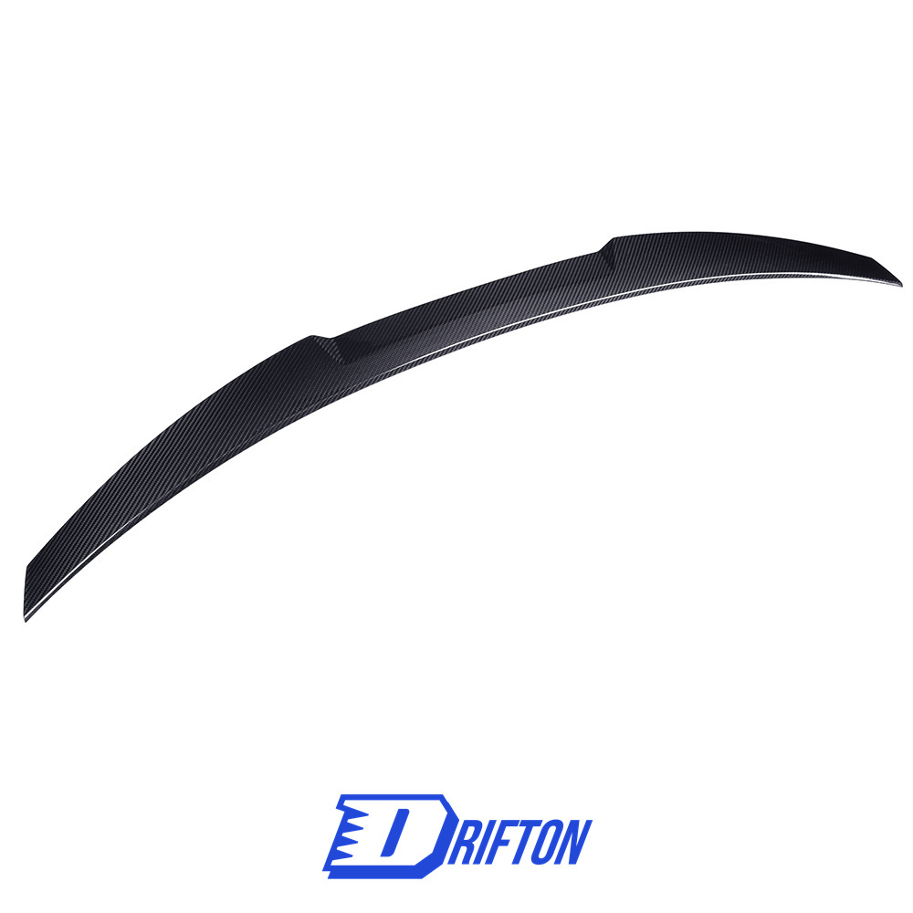 M4 Style Dry Carbon Fiber Rear Trunk Spoiler For BMW 4 Seires G22 G82 2021-2024