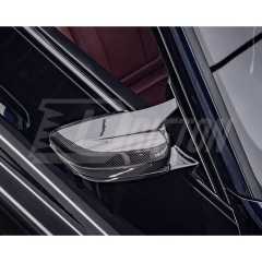 M5 Style Dry Carbon Fiber Mirror Cap For BMW 4 Seires G22 G23 G26 2021-2024