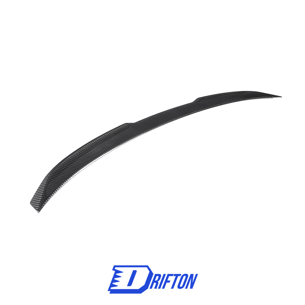 M Style Dry Carbon Fiber Trunk Spoiler Rear Wing For BMW 4 Seires G22 G82 2021-2024