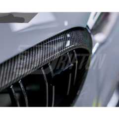 Dry Carbon Fiber Front Grill Cover For BMW 5 Series F90 M5 2017-2019