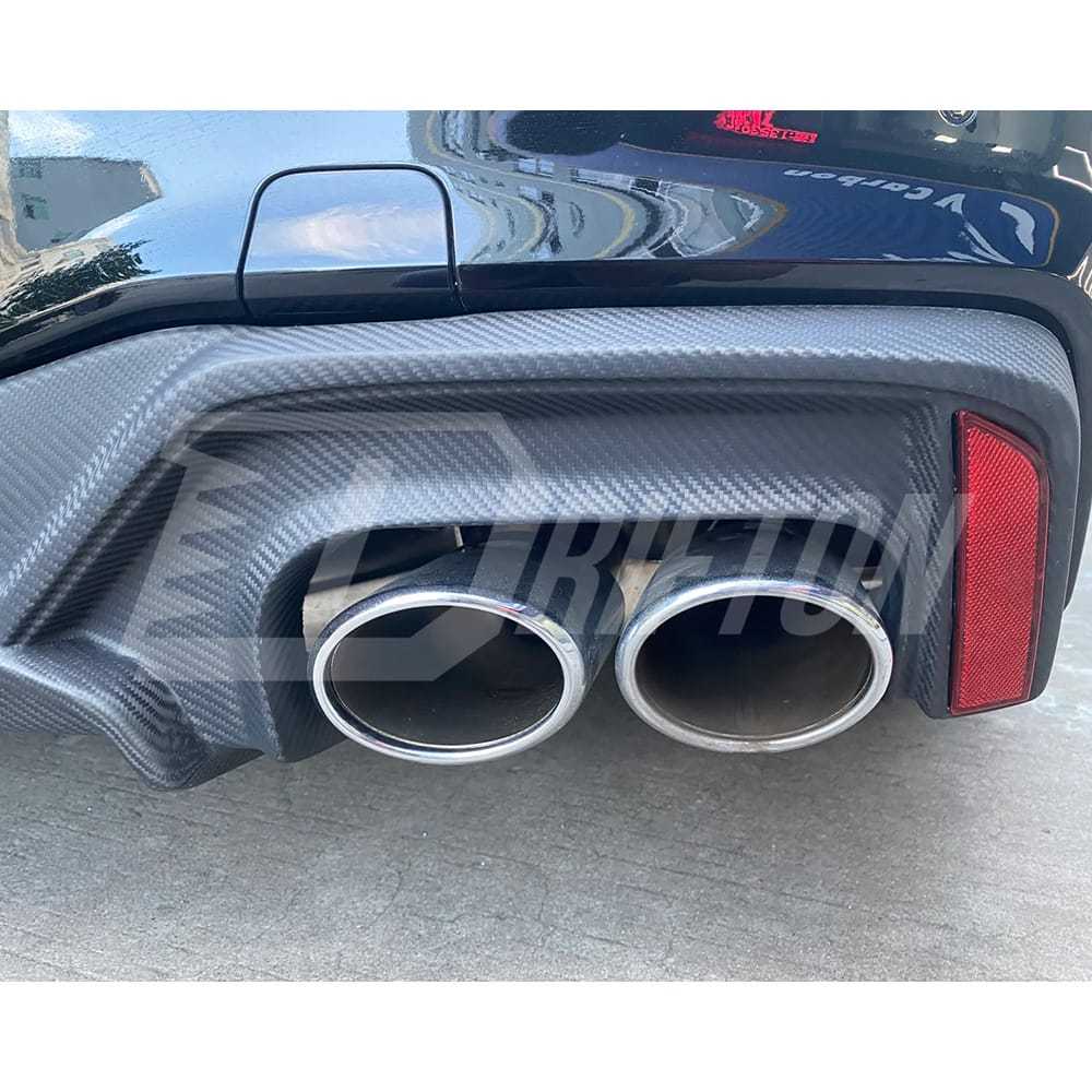 ABT Style Carbon Fiber Rear Diffuser For Audi A7 S7 C8 2019-2024