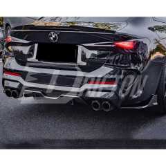 M4 Style Dry Carbon Fiber Rear Trunk Spoiler For BMW 4 Seires G22 G82 2021-2024