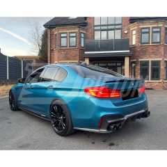 3D Style Dry Carbon Fiber Rear Diffuser For BMW 5 Series F90 M5 2017-2023