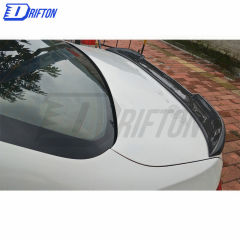 CS Style Carbon Fiber Rear Spoiler Trunkg Wing For BMW 5 Series F10 F18 2010-2016