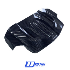 S63 V8 Dry Carbon Fiber Engine Cover For BMW M5 F10 M6 F06 F12 F13 2010-2016