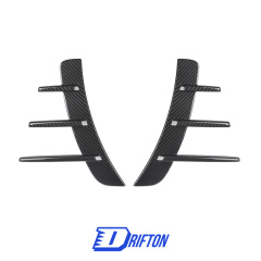 SQ Style Dry Carbon Fiber Rear Fender Trim For BMW 4 Seires G22 G23 2021-2024