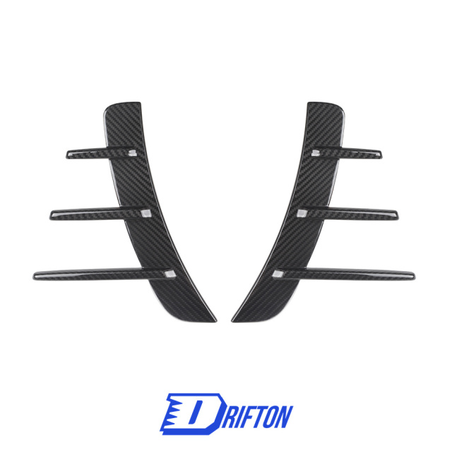 SQ Style Dry Carbon Fiber Rear Fender Trim For BMW 4 Seires G22 G23 2021-2024