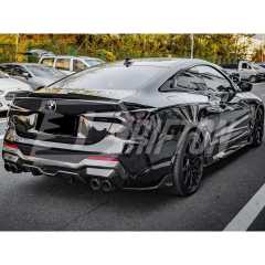 M4 Style Dry Carbon Fiber Rear Trunk Spoiler For BMW 4 Seires G22 G82 2021-2024