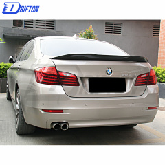 PSM Style Carbon Fiber Rear Spoiler Trunkg Wing For BMW 5 Series F10 F18 2010-2016